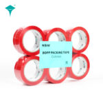 red color packing tape